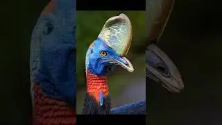 The Cassowary.#shorts#animalfacts