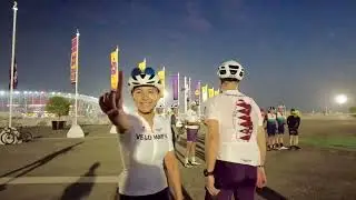 Fifa World Cup Stadiums Ride ---- Qatar 2022 ---- Cycling Vlog Qatar