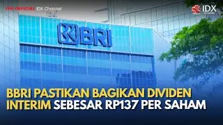 BBRI Pastikan Bagikan Dividen Interim 2025 Sebesar Rp137 per Saham | MILENOMICS