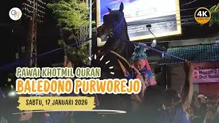 Live dari Buh Penceng...Pawai Khotmil Quran TPQ AL Badawi Baledono Purworejo