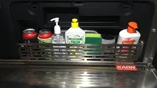 AWESOME REAR DOOR SET UP - KAON KS0340 installation video with table or without  Prado 120 or 150