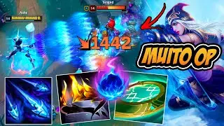 INVENTEI UMA MUITO BUILD OP DA ASHE FULL LETALIDADE COM POKE INFINITO