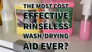 P&S PEARL SHAMPOO/Rinseless Washing /DURAGLOSS 932 Drying Aid/Exterior Auto Detailing