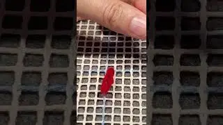 How to Latchhook, Alternative Method