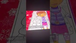 Colouring Doc McStuffins & Chilly Snowman GIANT Color Page Crayola Crayons | KiMMi THE CLOWN