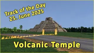 Volcanic Temple - World Record by L1ngotm - TRACKMANIA Track of the Day