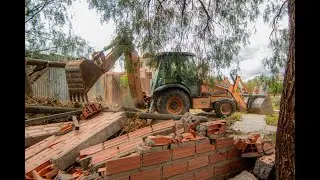 DEMUELEN CONSTRUCCIÓN ILEGAL EN ÁREA VERDE DE LA OTB VILLA BUSH NORTE