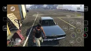 Jogando gta v na steam no celular 