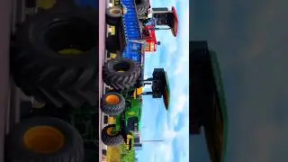johndeer or swaraj 855 ki tochen #haryanvisong #haryanvi #dj #automobile #automobileshow #tractor