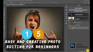 15 Easy and creative photos editing for Beginner II PHOTOSHOP TUTORIAL 2021