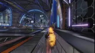 Very speedy wall shuffle wavedash