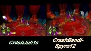 Crash Bandicoot 2 Speedrun - (Part 3/5) Cr4shJuh1s vs CrashBandiSpyro12