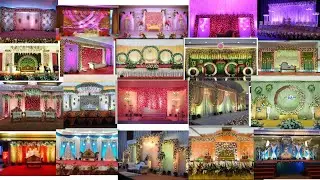 Simple wedding stage decoration ideas|Indian Wedding reception stage design,wedding stage ideas 2025