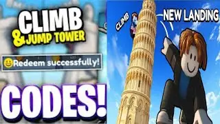 UPDATE 18 RELEASED🔥 Climb and Jump Tower Codes | All Valid Roblox Codes 2025