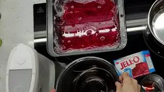 Keto Vanilla Raspberry Jello