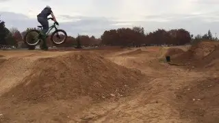 Fat Bike Dirt Jumping