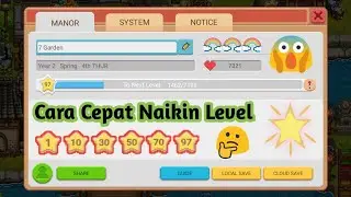 Cara Cepat Naikin Level - Harvest Town