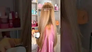 эра глянцевых волос🎀💅🏼 #волосы #уходзаволосами #уходзаволосами #прическа #блескволос #преображени...