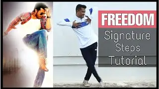 Freedom |Signature Steps | Ram Charan | Tutorial | Yevadu | Step by Step