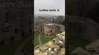 I visited Ludlow castle recently! The castle and town around is full of medieval history! #medieval