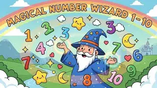 Magical Number Wizard 1&ndash;10 | Learn Counting with Magic | Fun Educational Math Video for Kids