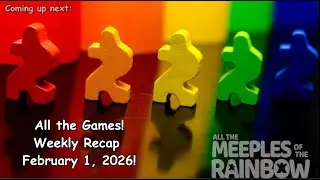 All the Games with Steph: Weekly Recap 2/1/26