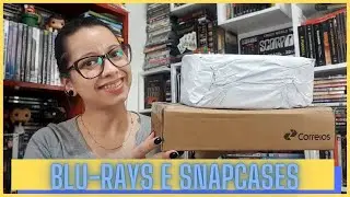 UNBOXING: RECEBIDOS e Compras de SNAPCASES 🎬💿