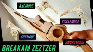 BREAKAM ZEZTZER (FROM CARDBOARD)  KAMEN RIDER ZEZTZ  #cosplay #kamenrider #kamenriderzeztz #latest 