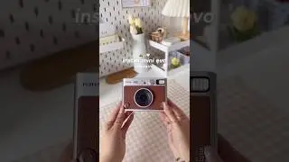 Распаковка моей новой камеры Instax Mini Evo 🧸 #instax #fujifilm #camera