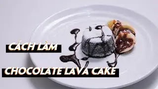CÁCH LÀM CHOCOLATE LAVA CAKE| BÁNH SOCOLA TAN CHẢY CỰC ĐƠN GIẢN