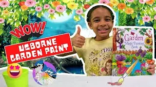 Usborne Garden Magic Painting Book