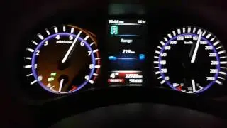 Infiniti Q50S 3.0t 405PS 100-200 km/h