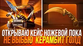 ЧТОО!?🤯ОТКРЫВАЮ КЕЙС НОЖЕВОЙ ПОКА НЕ ВЫБЬЮ КЕРАМБИТ ГОЛД НА GGSTANDOFF! 