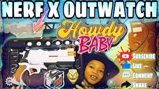 NERF X OVERWATCH COLLABORATION McCREE, D.VA, TRACER BLASTER UNBOXING AND REVIEW #NERF