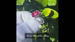Custom Ruby Ring by Carl Blackburn, La Jolla CA