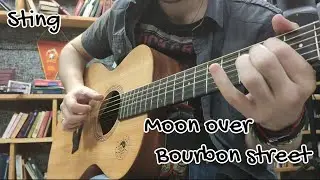Sting - Moon over Bourbon street (fingerstyle cover/guitar cover) + tabs