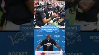 #lions DC Aaron Glenn Talks #texans SYSTEM and HIGH PRAISE FOR MIXON