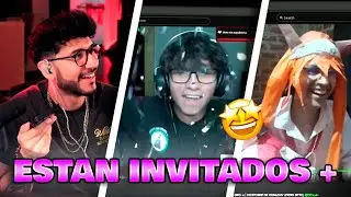 ZEIN INVITA a MAS STREAMERS 💥 TODOS SE EMOCIONAN CHECOS 💥