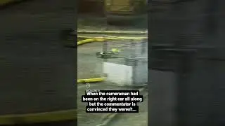 When the cameraman was on the right car all along 💀