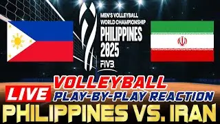 Philippines vs. Iran | FIVB Men's Volleyball World Championships 2025 | Live Score