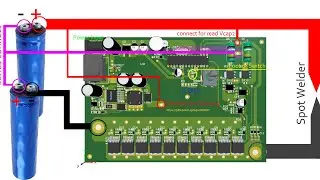 How to Make Spot Welder Supercapacitor, DIY Controller PCB