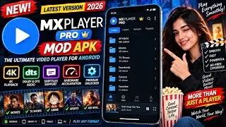 MX Player Pro Mod APK (Latest Version) 2026 | Premium Video Player | Full Review TECHNICAL ATG MODS