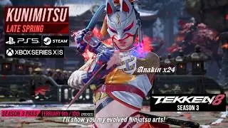 TEKKEN 8 - Season 3 Trailer  - PS5 Xbox Steam 2025 #oufits #trailers #kunimitsu #roger #bob