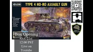 Bolt Action Japanese Type 4 Ho-Ro Assault Gun Unboxing from Warlord Games