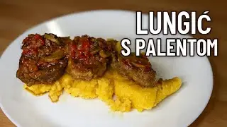 Svinjski medaljoni s povrćem i palentom | Brzo i sočno