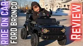 FORD BRONCO Ride On Car  - Review with Anthony