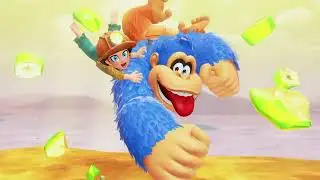Donkey Kong Bananza - Hügelschicht - U200 - 4 - Hungriges Hügel-Wachston
