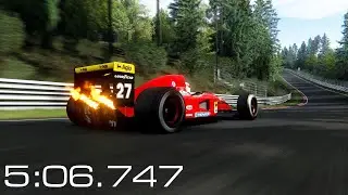 Nordschleife Full Lap Ferrari F92A 5:06.747 [4K60] (Assetto Corsa)