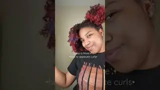How To Separate Defined Curly Hair Natural Hair Oil Bread Beauty Supply Type 3C  Hair Styles #shorts
