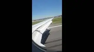 ATTERRISSAGE D'AVION ; Vue d'un passager